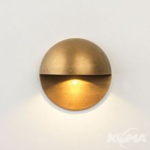 Tivola oprawa wpuszczana mosiądz antyczny 2W led IP65 3000K